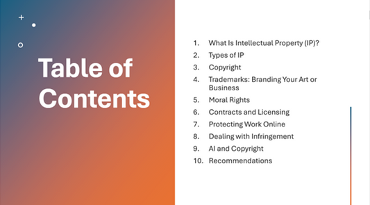 Artist & Creator’s Guide to Intellectual Property 2025
